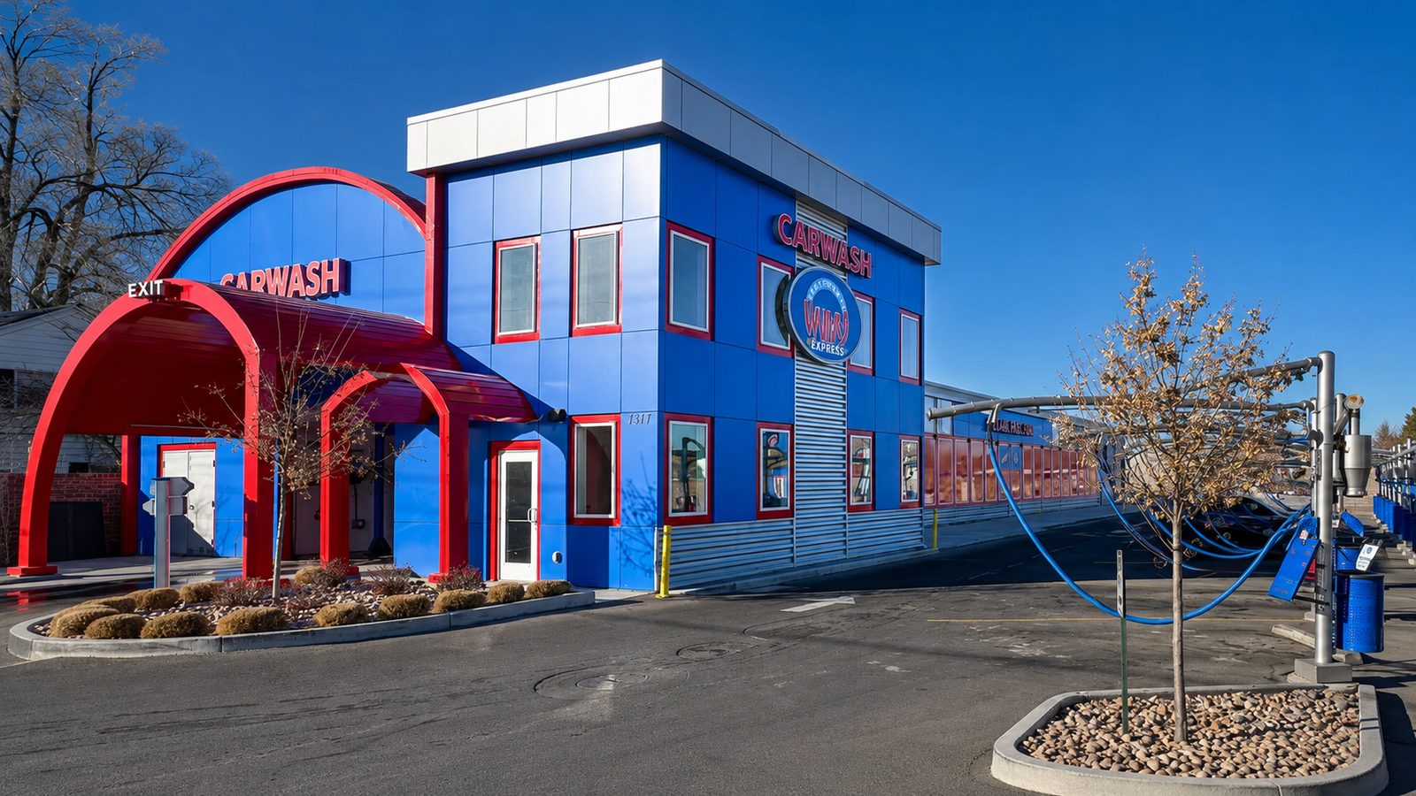 WaterWorks Express Car Wash 7800 South location in West Jordan Utah
